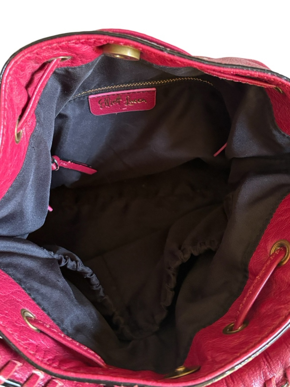 Elliot Lucca Leather Crossbody/Shoulder Bag View 5